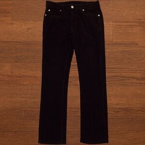 ZARA Classic Black Corduroy Pants Size 4